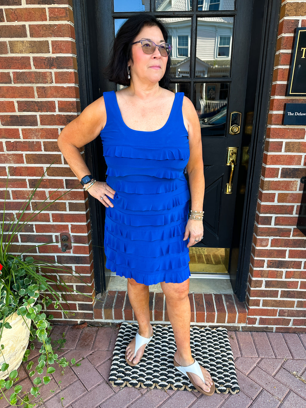 Tango Mango Royal Blue Cha Cha Dress S
