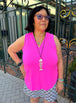 Bright Hot Pink