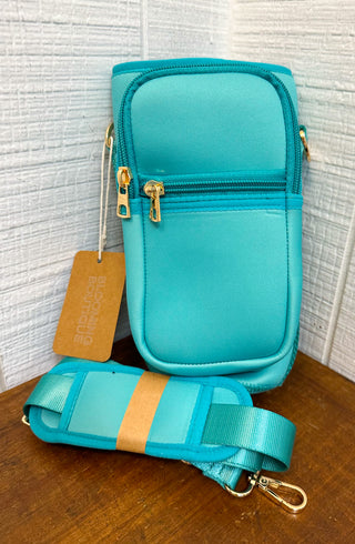 Water Bottle Carrier Turquoise
