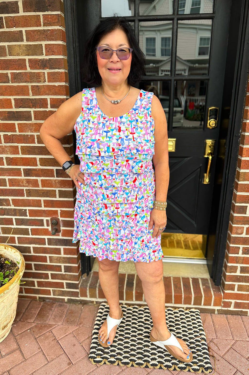 Beachtime by Lulu B Cocktail Hour Cha Cha Dress – Blooming Boutique