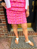 Pink and Orange Chevron