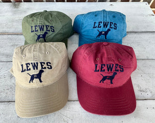Lewes Sunset Dog Hat Red