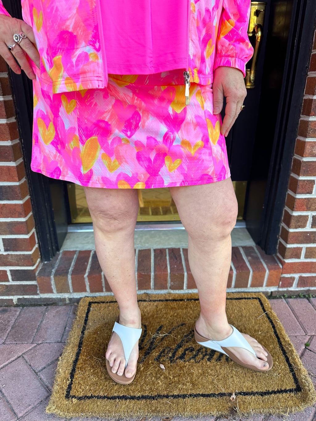 LULU MAC LIGHT PINK SKORT