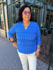 Bright Periwinkle Lattice