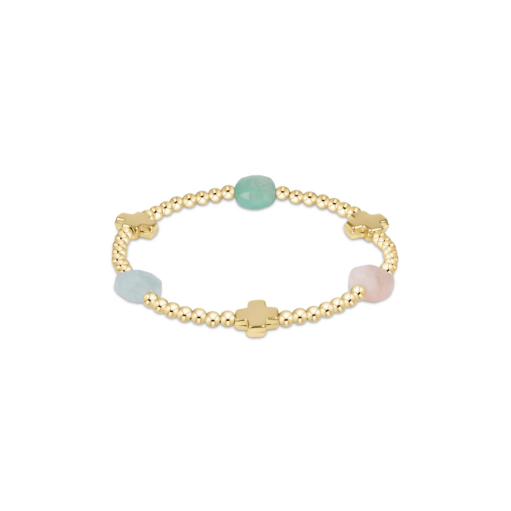 ENEWTON EXTENDS HOT MESS SS25 ADMIRE 3MM GOLD BRACELET main image 1