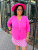Bright Hot Pink