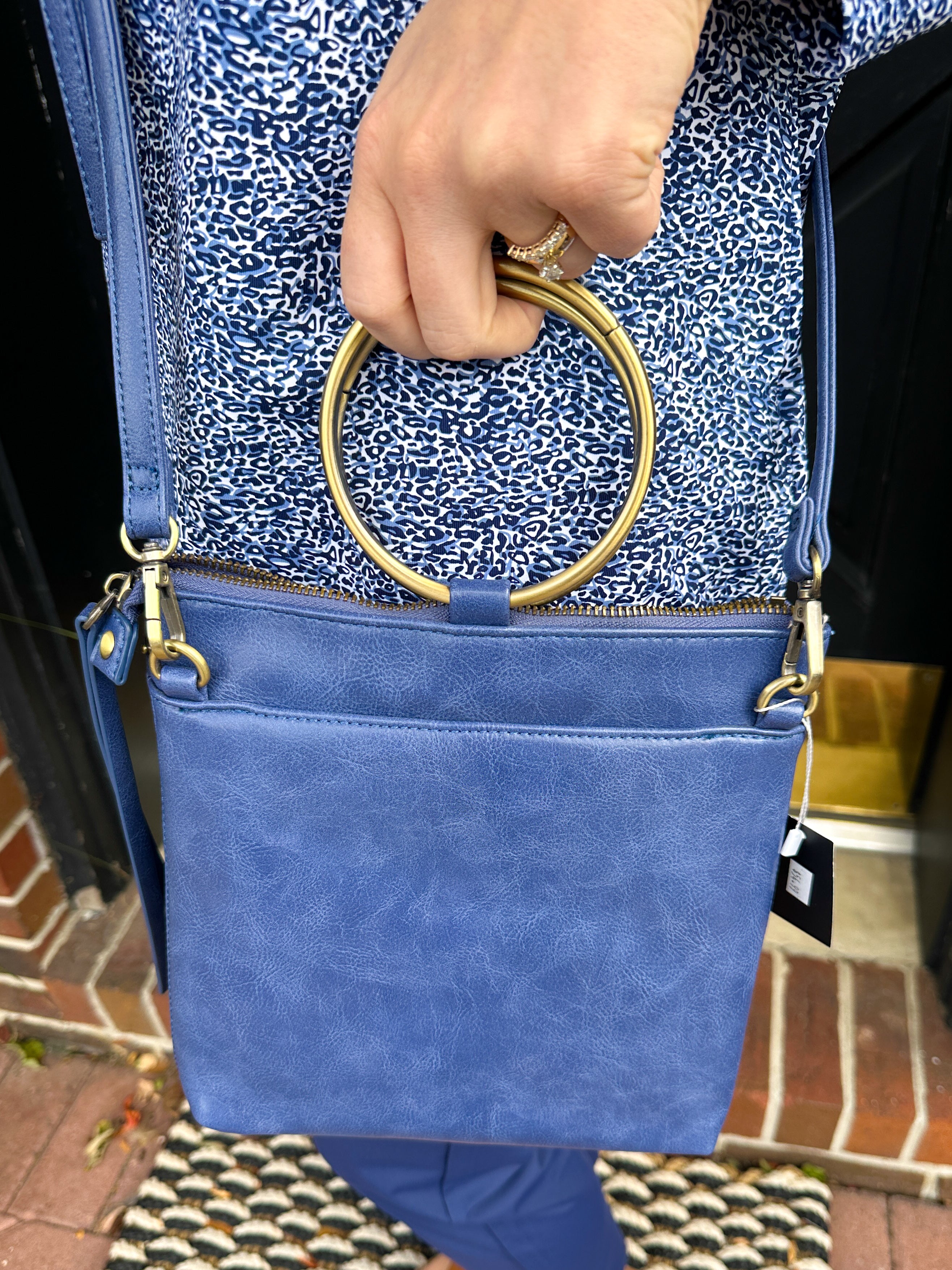 ハンドバッグ SM203201 レディース blue ショルダーバッグ レディース ハンドバッグ トートバッグ 2way バッグ