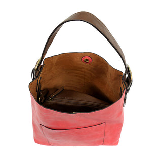 Joy Susan Classic Hobo Handbag Azalea Pink