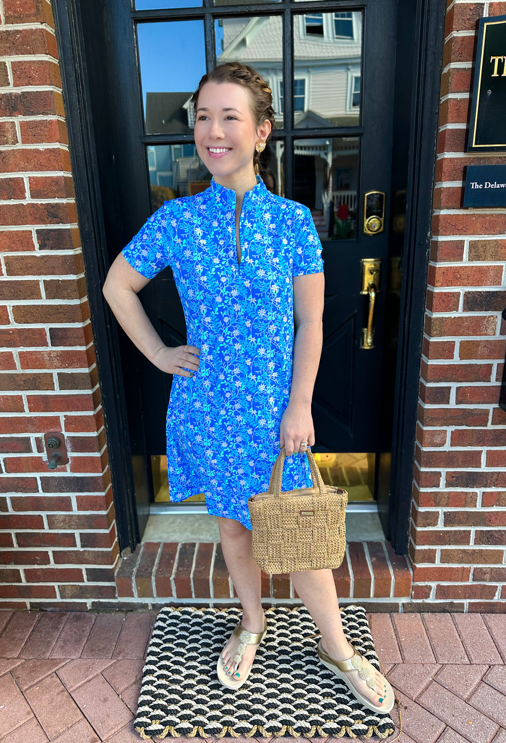 short sleeve spring dress Lemon Print Gown 12 / Lemon Drop/Multi The bodice and skirt are fully lined Lulu-B | Short Sleeve 1/4