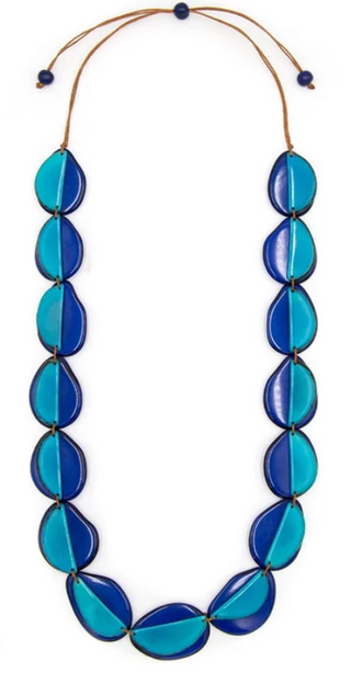 Tagua Taylor Azul Necklace