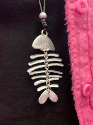 Bone Fish Necklace