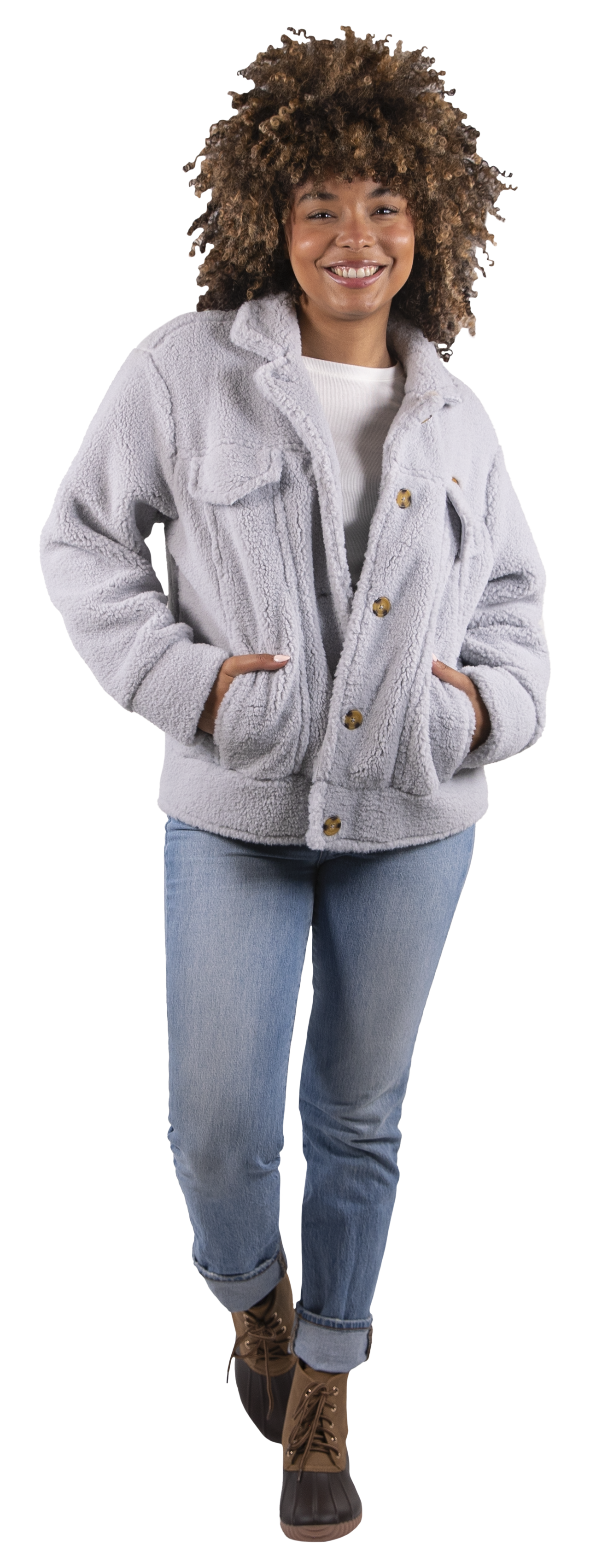 Simply southern shop sherpa hooded jacket