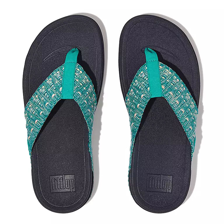 Blue toe 2025 post sandals