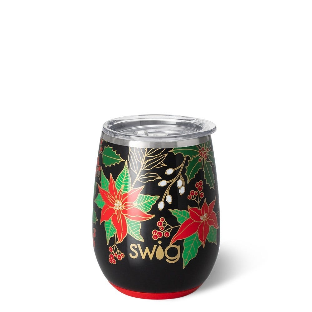 Swig Tis the Season Stemless Wine Cup