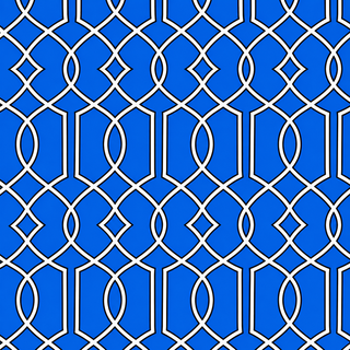 Bright Periwinkle Lattice