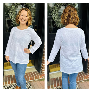 Cotton High Low Tunic