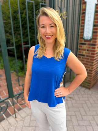 Escape by Habitat Resort Cotton V-Neck Tank