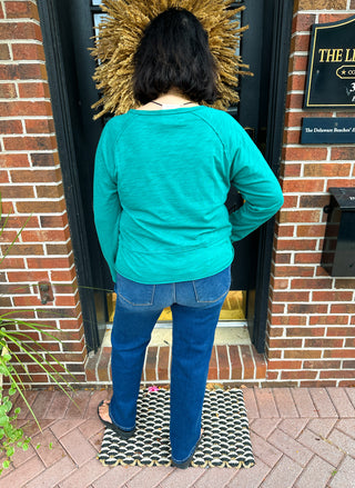 Judy Blue Side Seam Midrise Straight Jeans