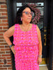 Pink and Orange Chevron