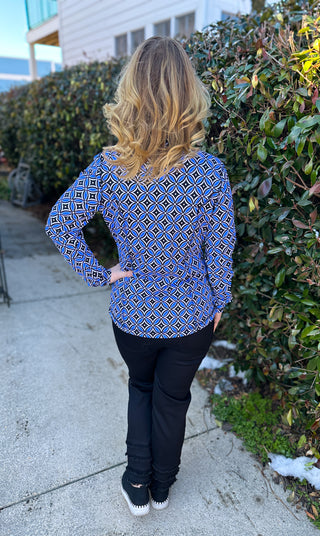 Lulu B Denim Fringe Pant Black