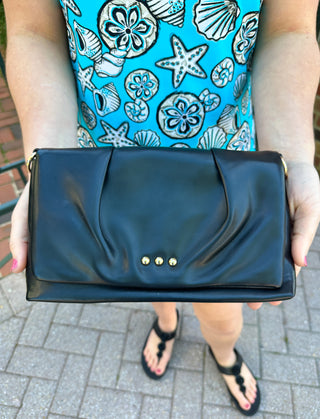 Aurora Black Clutch