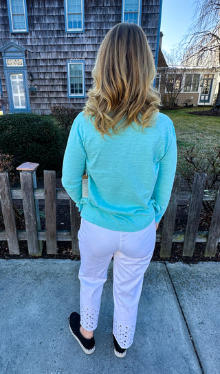 Escape by Habitat Mint High Lo Heart Tee