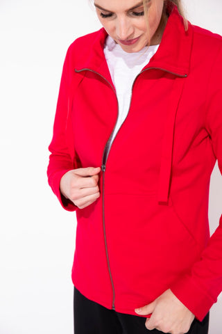 Escape by Habitat Cherry Ocean Front Terry Chill Jacket