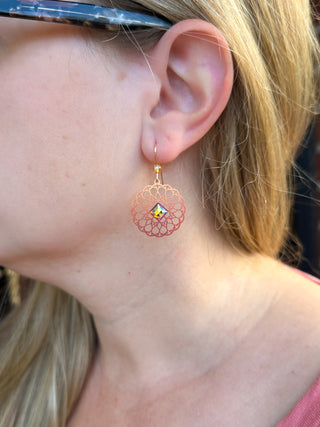 Adajio Pink Sunset Earrings