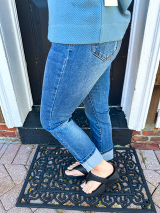 Everstretch High Rise Boyfriend Capri Medium