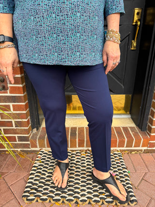 Lulu B Navy Ankle Pants