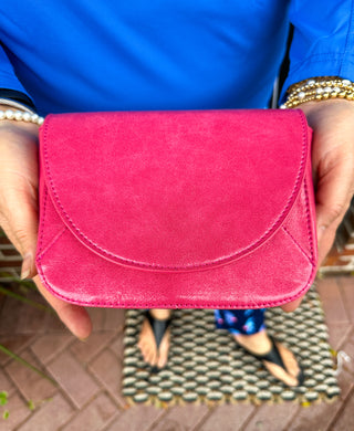 Joy Susan Pink Mini Clutch Crossbody