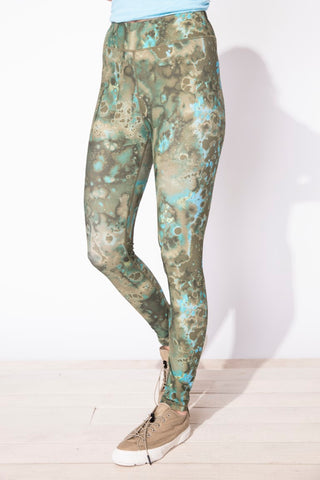 Escape by Habitat Olive Marble Leggings