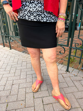Lulu B Bangladine Black Skort