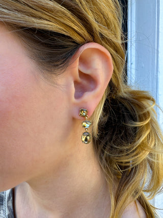 Tiered Drop Earrings