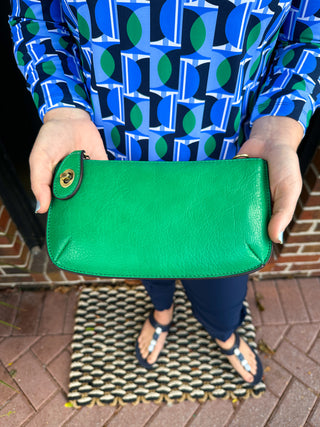 Kelly Green Crossbody Bag