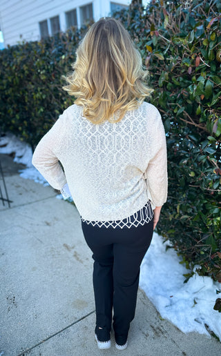 Lulu B Stone Lightweight Cardigan