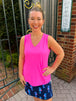 Bright Hot Pink