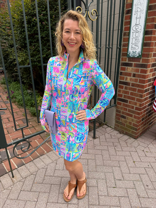 Beachtime by Lulu B The Sun Dress Modern Mosaic