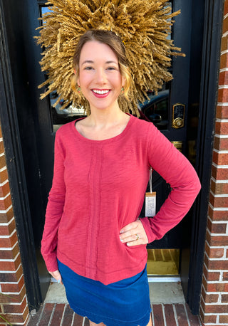 Escape by Habitat Garnet Stay Centered Tee