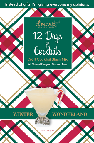 12 Days of Cocktails Winter Wonderland Slush Mix