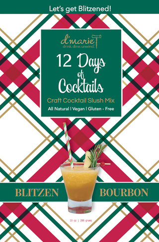 12 Days of Cocktails Blitzen Bourbon Slush Mix