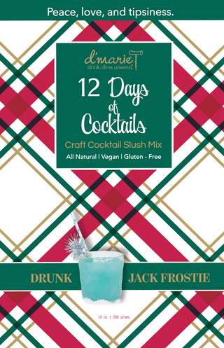 12 Days of Cocktails Drunk Jack Frostie Slush Mix