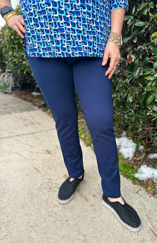 Lulu B Navy Classic Leggings