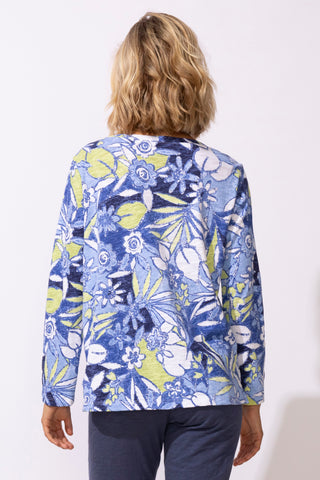 Escape by Habitat Fiji Floral Resort Step Hem Boxy Tee