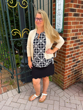 Lulu B Stone Cardigan Sweater