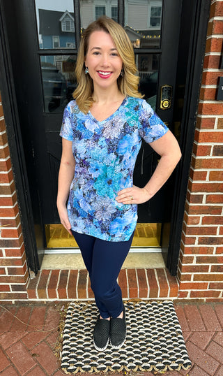 Lulu B Navy Ankle Pants