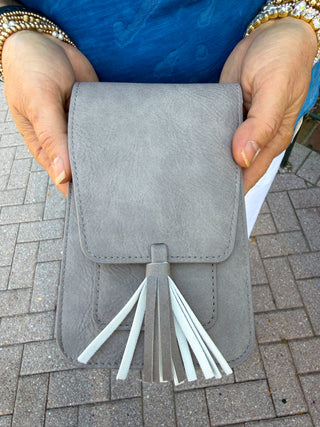 Harper Crossbody Bag Taupe