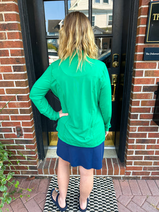 Lulu B Emerald Zip Jacket