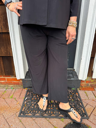 Tango Mango Black Flowy Pants
