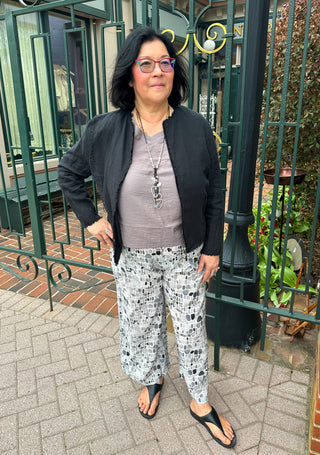 Escape by Habitat Gray Seaglass Rayon Flood Pant